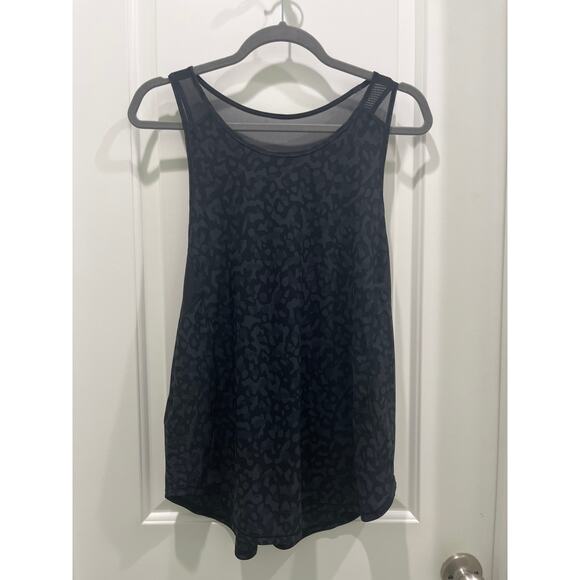 Lululemon Sculpt Tank II Formation Camo Deep Coal Multi / Black Sz 8 / 10 - Picture 2 of 8